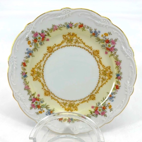 Noritake Japan Vintage 1933 Chablis Porcelain 22 K Gold Bonded Salad Plate - Picture 1 of 9